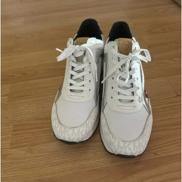 Michael Kors White Sneakers - Picture 2 of 4